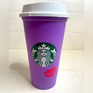 *NEW* Starbucks Valentine’s Day Reusable Hot Cup - Color Changing Lips!